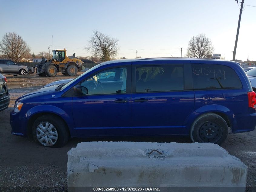 2019 Dodge Grand Caravan Se VIN: 2C4RDGBG2KR615429 Lot: 40291205