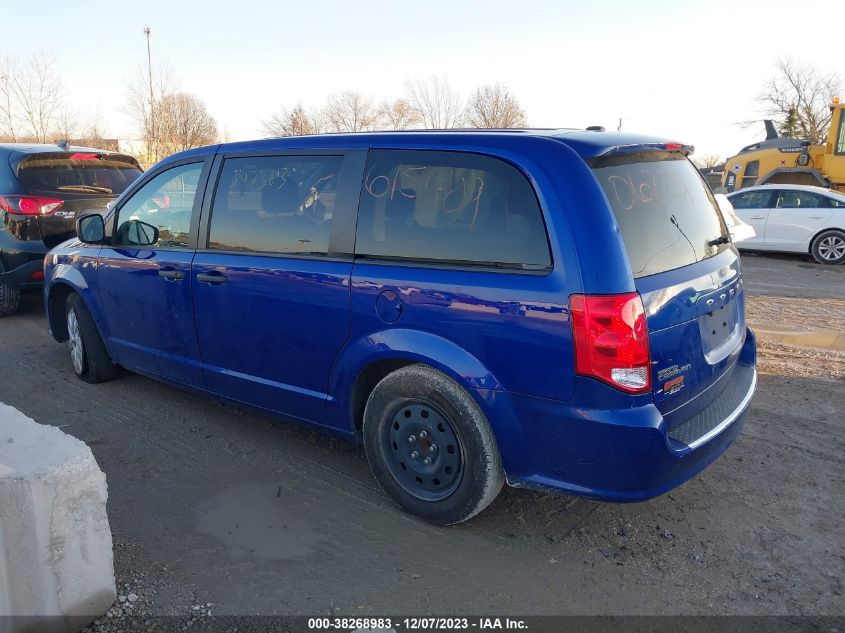 2019 Dodge Grand Caravan Se VIN: 2C4RDGBG2KR615429 Lot: 40291205