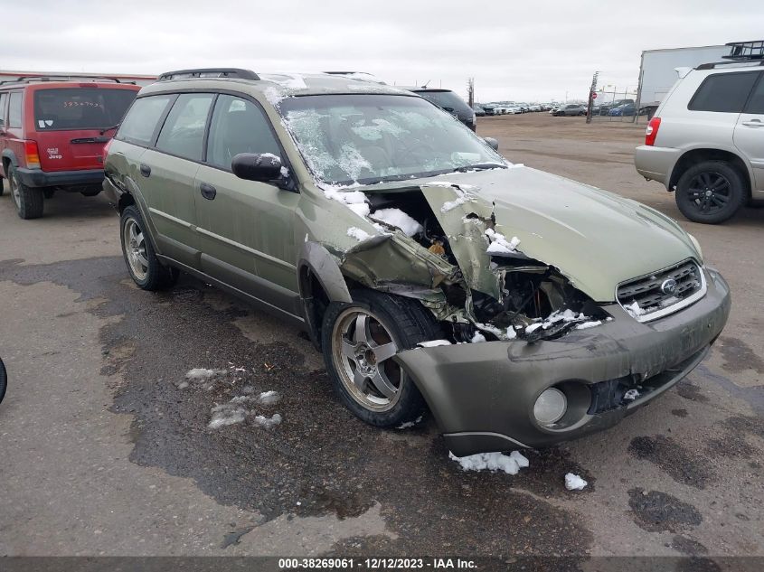 2006 Subaru Outback 2.5I VIN: 4S4BP61C967332949 Lot: 38269061