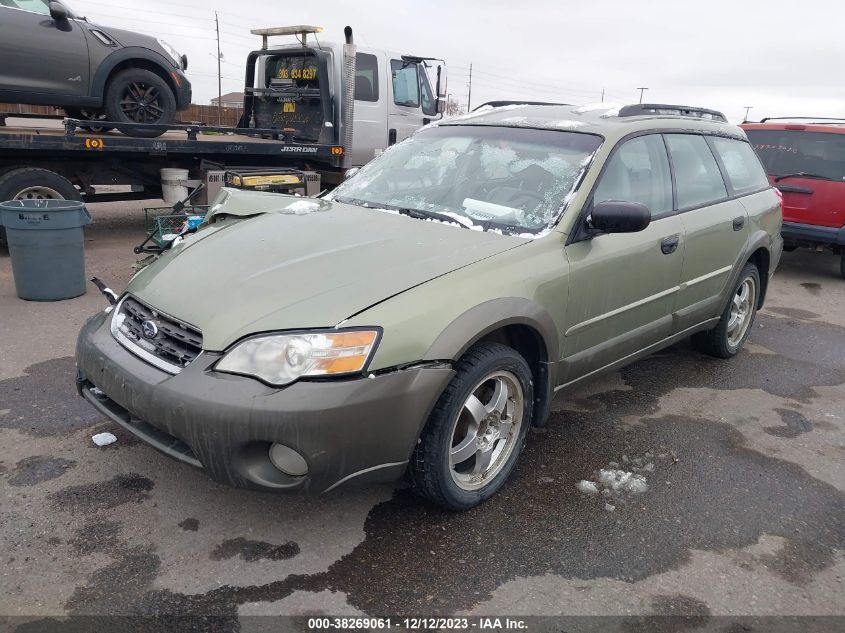 2006 Subaru Outback 2.5I VIN: 4S4BP61C967332949 Lot: 38269061