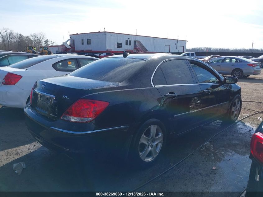 2005 Acura Rl 3.5 VIN: JH4KB16585C004944 Lot: 38269069