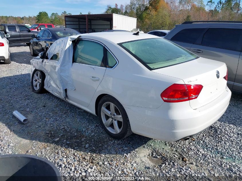 2014 Volkswagen Passat Se VIN: 1VWBT7A30EC059991 Lot: 38269087