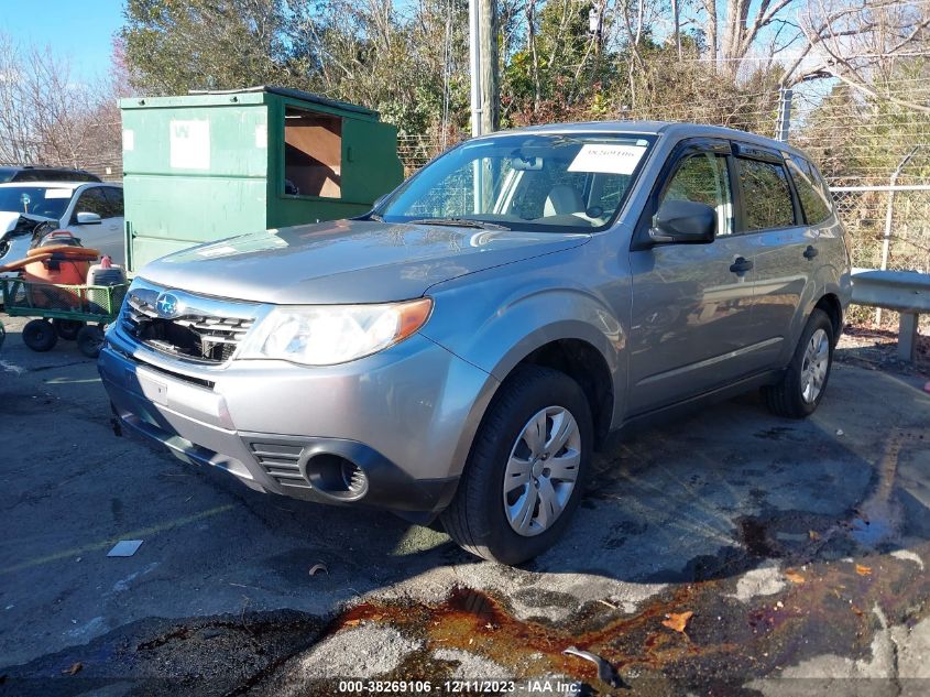 2009 Subaru Forester 2.5X VIN: JF2SH61619H780405 Lot: 38269106