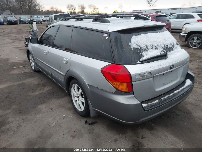 2005 Subaru Legacy Natl Outback Ltd VIN: 4S4BP62CX57356741 Lot: 38269234