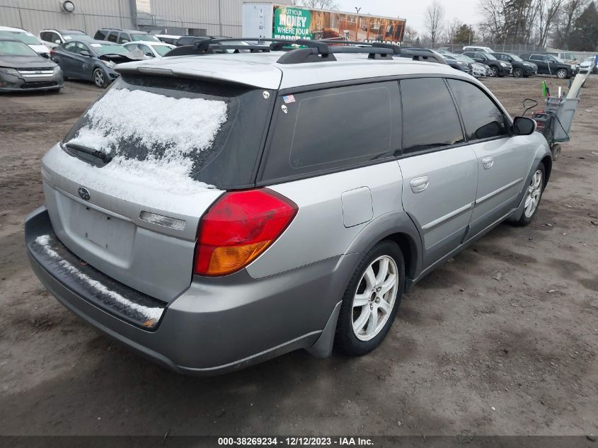 4S4BP62CX57356741 2005 Subaru Legacy Natl Outback Ltd