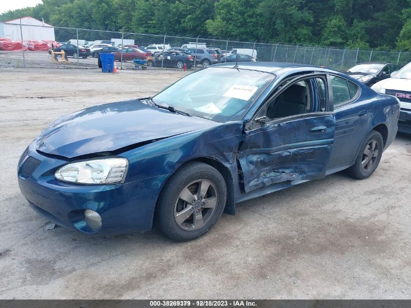 2005 Pontiac Grand Prix VIN: 2G2WP522751243984 Lot: 38269379