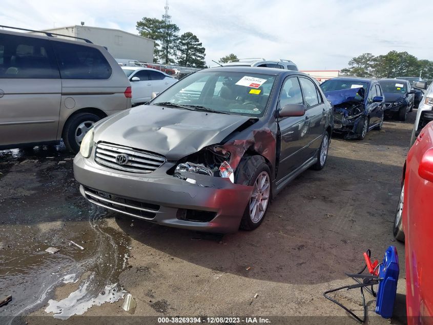 2003 Toyota Corolla Le VIN: 1NXBR32E03Z139191 Lot: 38269394