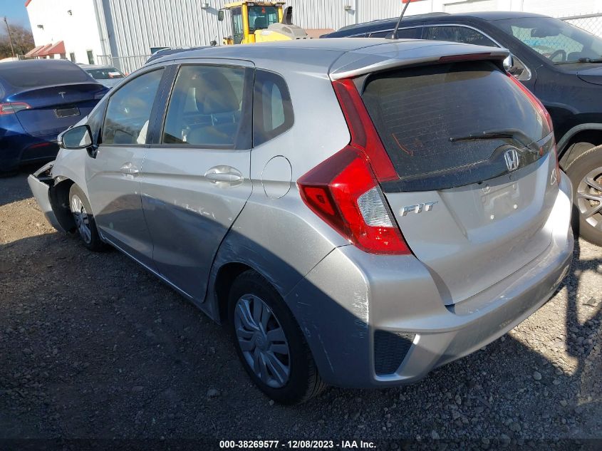 2016 Honda Fit Lx VIN: JHMGK5H59GX046206 Lot: 38269577