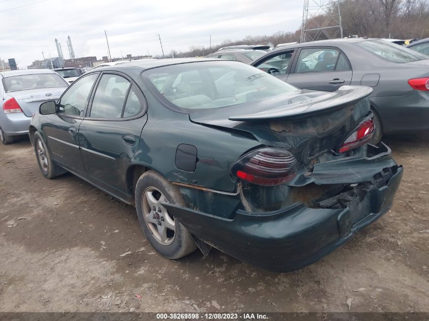 2000 Pontiac Grand Prix Se VIN: 1G2WK52J4YF307689 Lot: 38269598