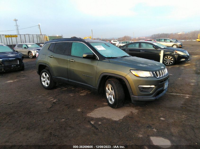 2018 Jeep Compass Latitude VIN: 3C4NJDBB6JT307637 Lot: 38269605