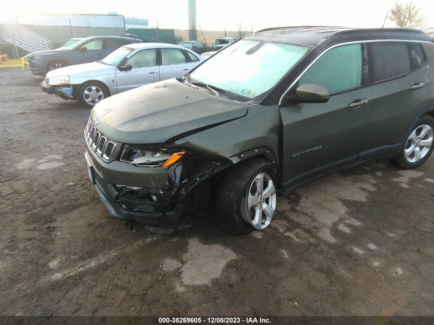 2018 Jeep Compass Latitude VIN: 3C4NJDBB6JT307637 Lot: 38269605