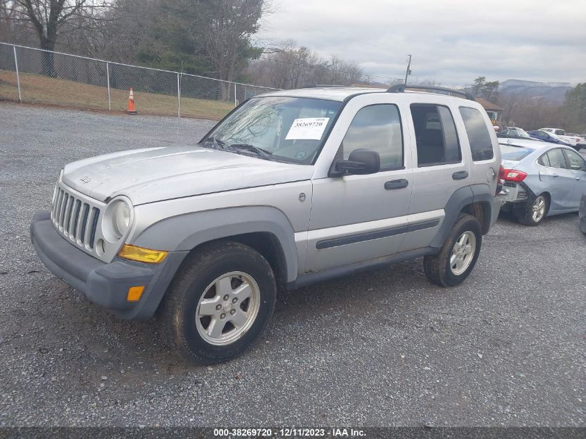 2006 Jeep Liberty Sport VIN: 1J4GL48K66W230712 Lot: 40611316