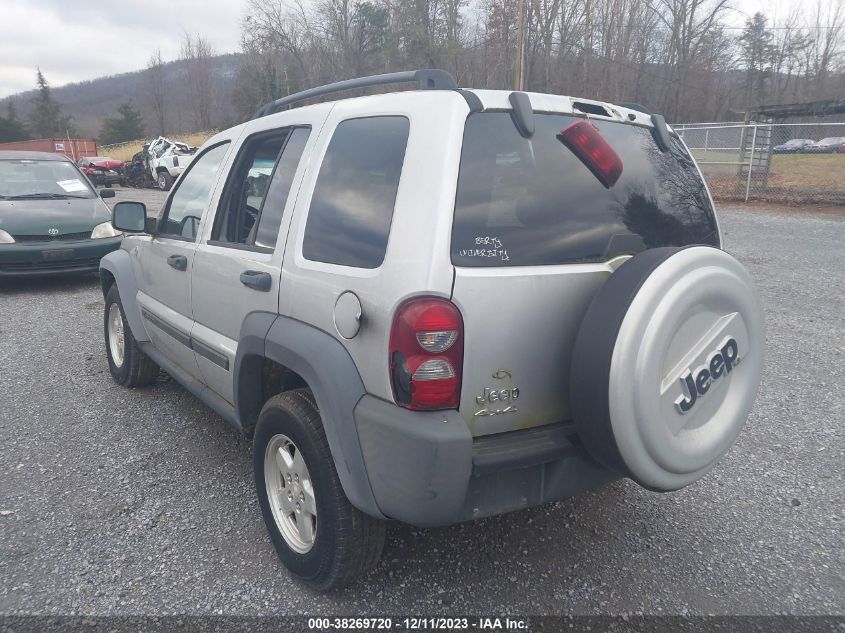 2006 Jeep Liberty Sport VIN: 1J4GL48K66W230712 Lot: 40611316