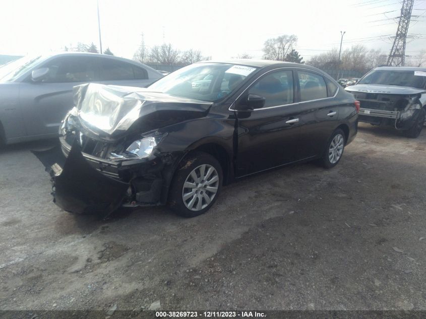 2017 Nissan Sentra Sv VIN: 3N1AB7AP0HL705255 Lot: 38269723