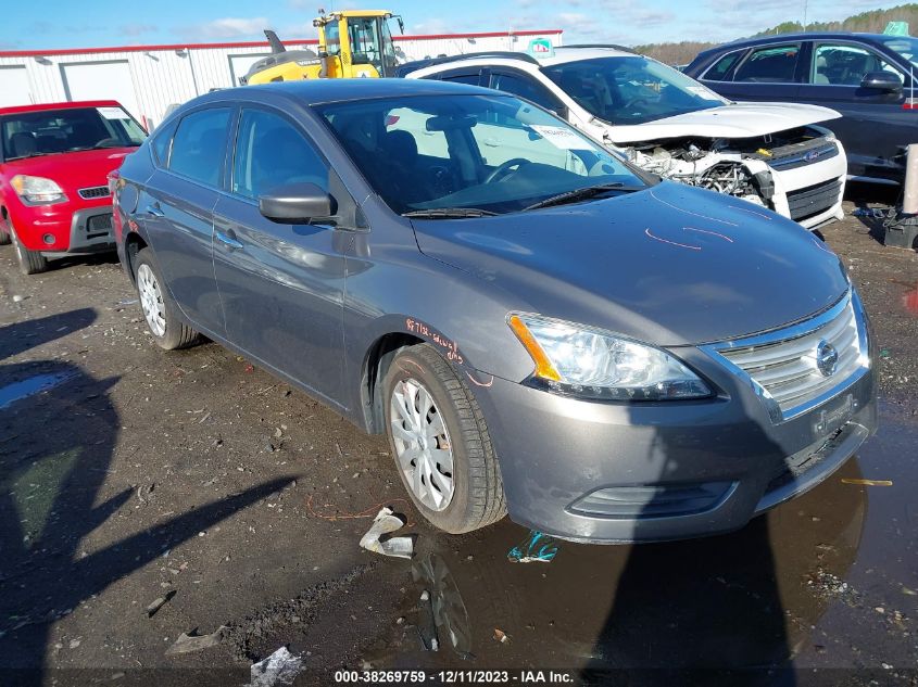 2015 Nissan Sentra Sv VIN: 3N1AB7AP7FL629496 Lot: 38269759