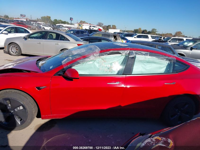 5YJ3E1EA2NF319527 2022 Tesla Model 3