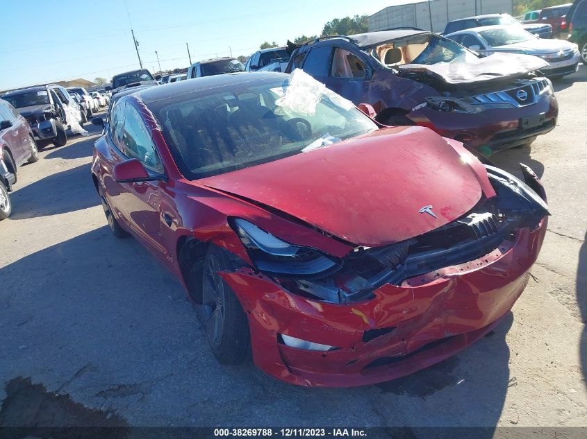 5YJ3E1EA2NF319527 2022 Tesla Model 3