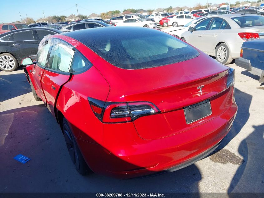 2022 Tesla Model 3 VIN: 5YJ3E1EA2NF319527 Lot: 38269788