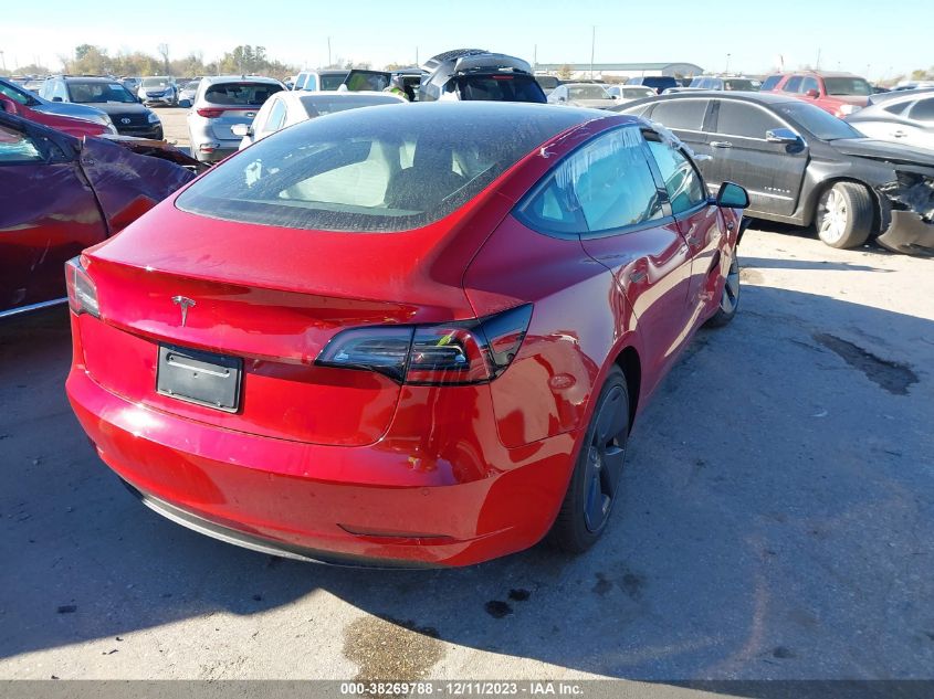 2022 Tesla Model 3 VIN: 5YJ3E1EA2NF319527 Lot: 38269788