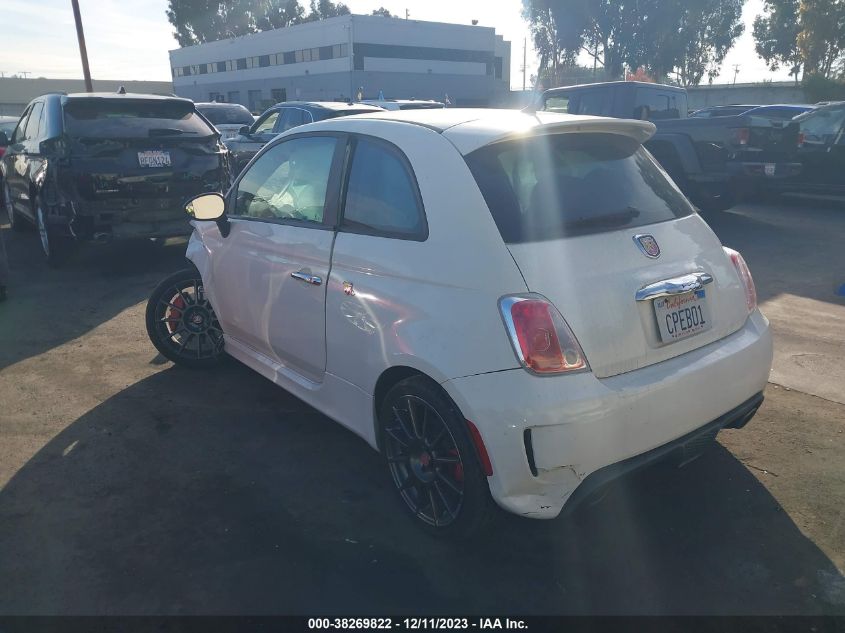 2015 Fiat 500 Abarth VIN: 3C3CFFFH6FT601781 Lot: 38269822