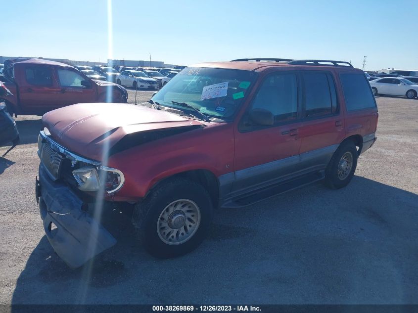 1998 Mercury Mountaineer VIN: 4M2ZU52P9WUJ43334 Lot: 38269869