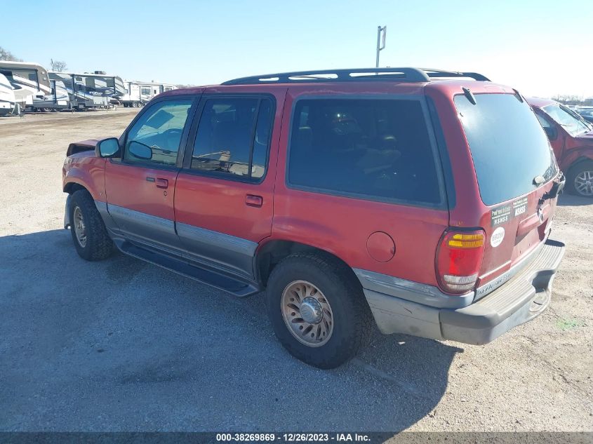 1998 Mercury Mountaineer VIN: 4M2ZU52P9WUJ43334 Lot: 38269869