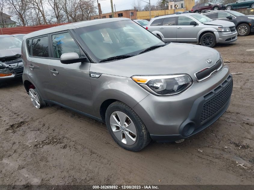 2016 Kia Soul VIN: KNDJN2A23G7261433 Lot: 38269892