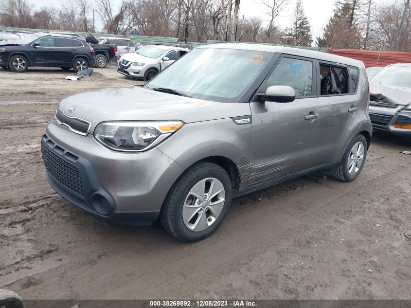 2016 Kia Soul VIN: KNDJN2A23G7261433 Lot: 38269892