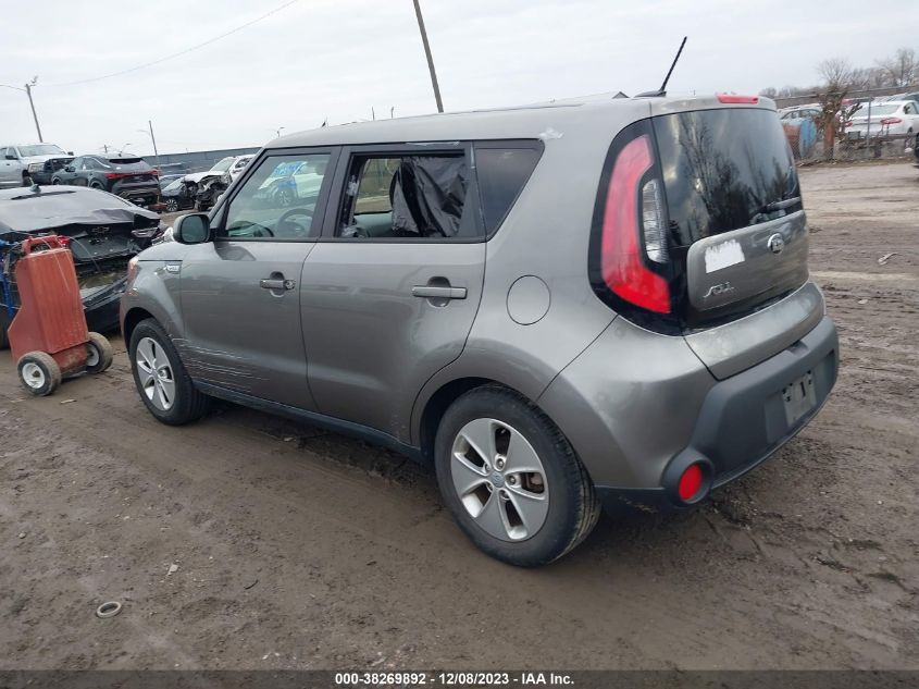 2016 Kia Soul VIN: KNDJN2A23G7261433 Lot: 38269892