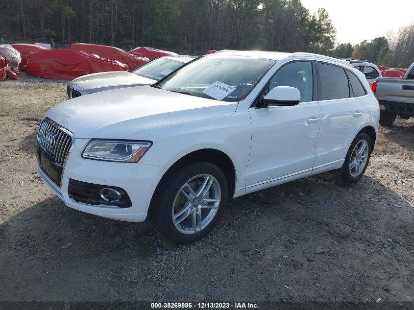 2016 Audi Q5 2.0T Premium VIN: WA1L2AFP3GA136557 Lot: 38269896