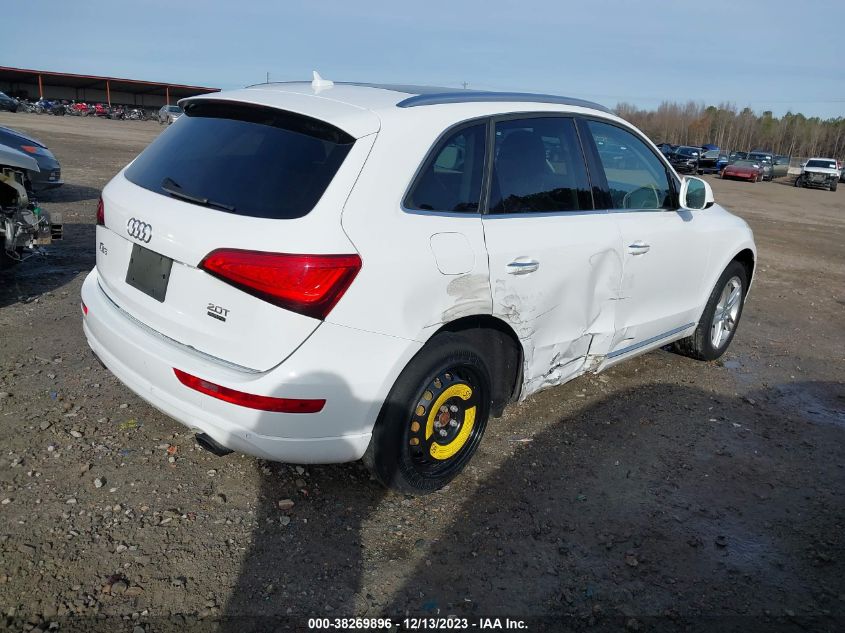 2016 Audi Q5 2.0T Premium VIN: WA1L2AFP3GA136557 Lot: 38269896