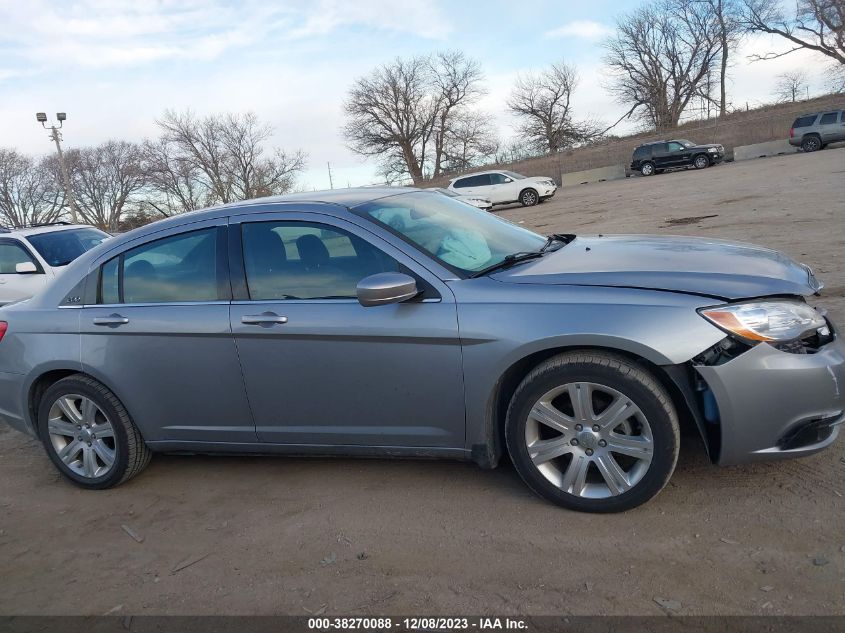 2013 Chrysler 200 Lx VIN: 1C3CCBAB0DN670645 Lot: 38270088