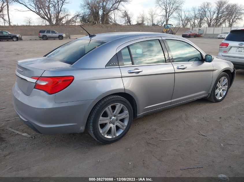 2013 Chrysler 200 Lx VIN: 1C3CCBAB0DN670645 Lot: 38270088