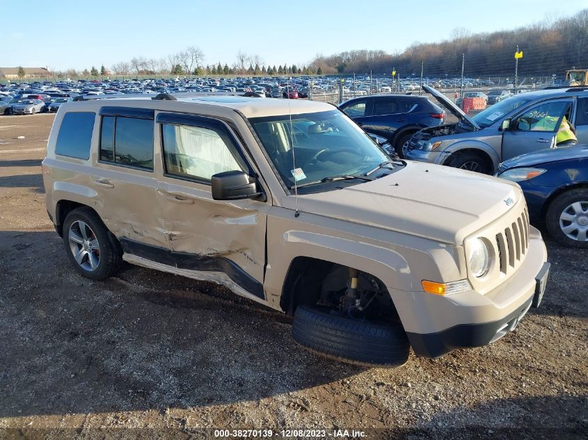 2016 Jeep Patriot High Altitude Edition VIN: 1C4NJPFA4GD800282 Lot: 38270139