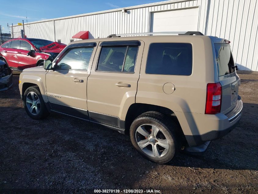 2016 Jeep Patriot High Altitude Edition VIN: 1C4NJPFA4GD800282 Lot: 38270139