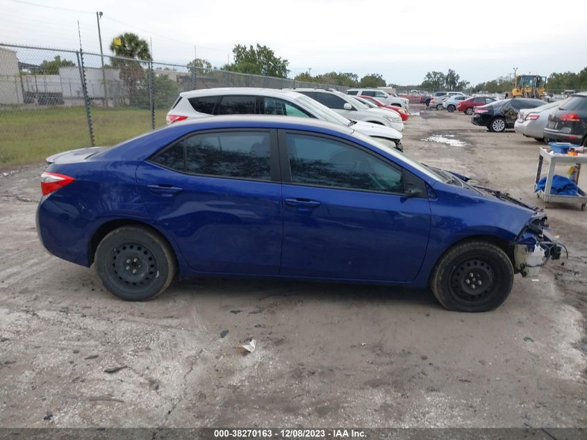 2016 Toyota Corolla S Plus VIN: 2T1BURHE5GC583733 Lot: 38270163