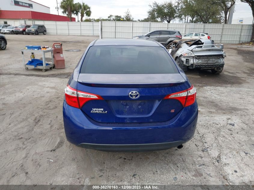 2016 Toyota Corolla S Plus VIN: 2T1BURHE5GC583733 Lot: 38270163