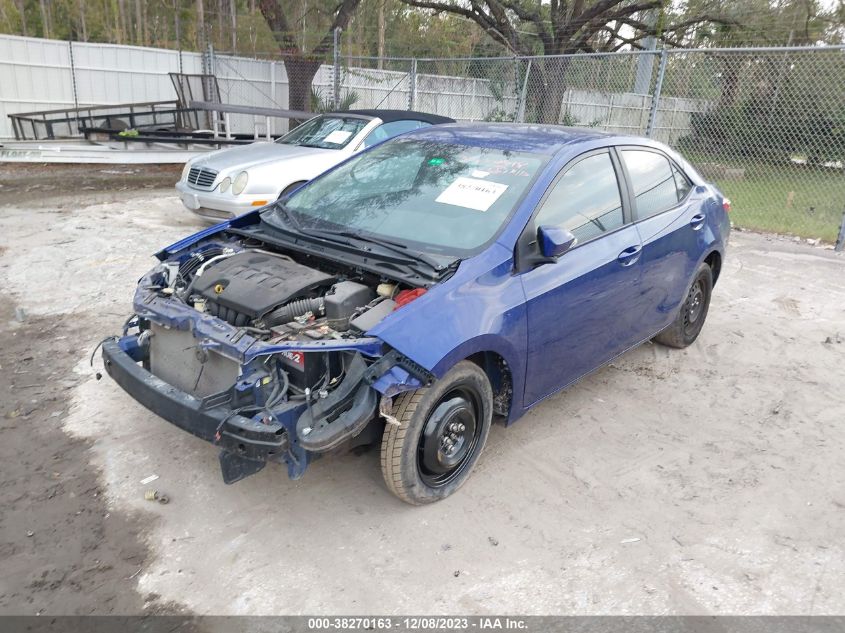 2016 Toyota Corolla S Plus VIN: 2T1BURHE5GC583733 Lot: 38270163