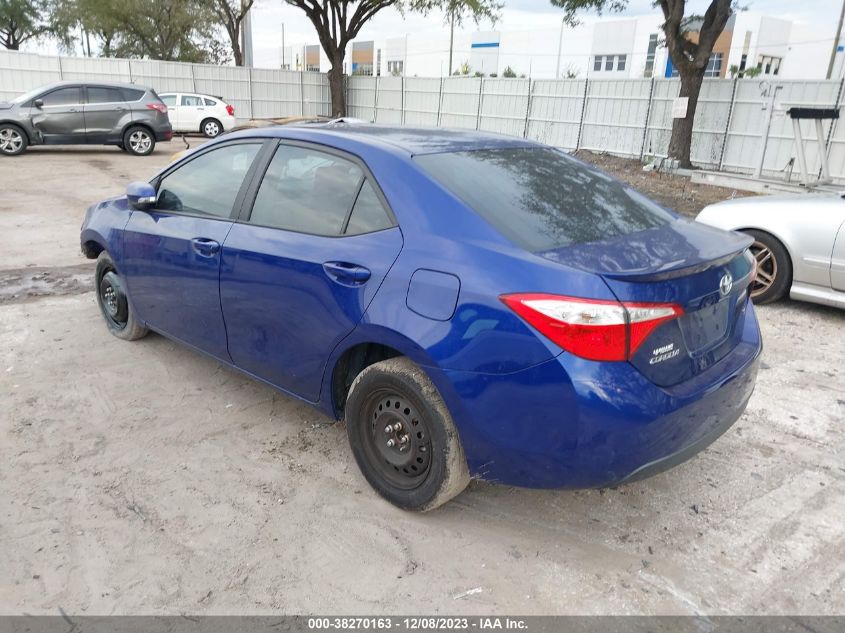 2016 Toyota Corolla S Plus VIN: 2T1BURHE5GC583733 Lot: 38270163