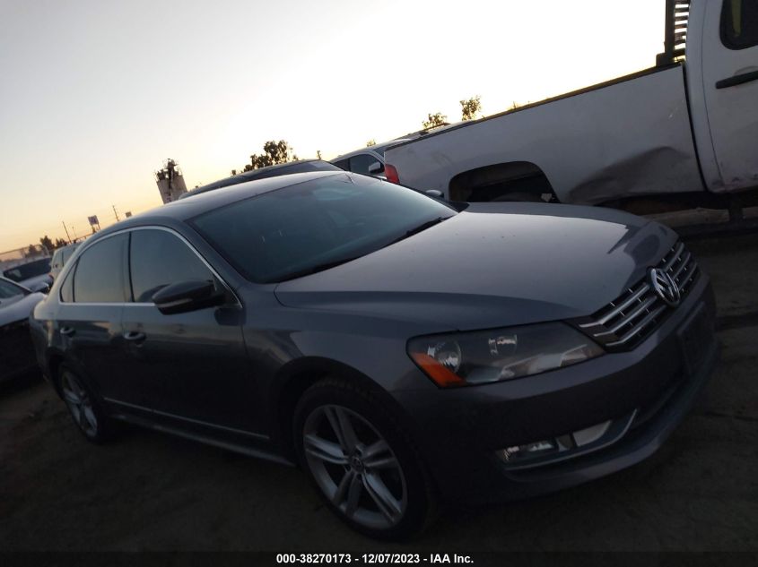 1VWCN7A31DC114686 2013 Volkswagen Passat 2.0L Tdi Sel Premium