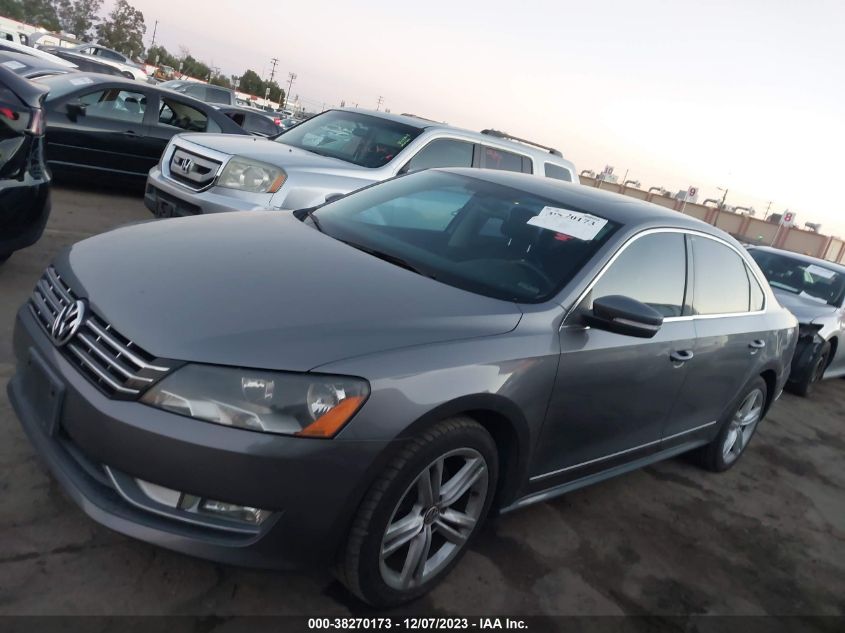 2013 Volkswagen Passat 2.0L Tdi Sel Premium VIN: 1VWCN7A31DC114686 Lot: 38270173