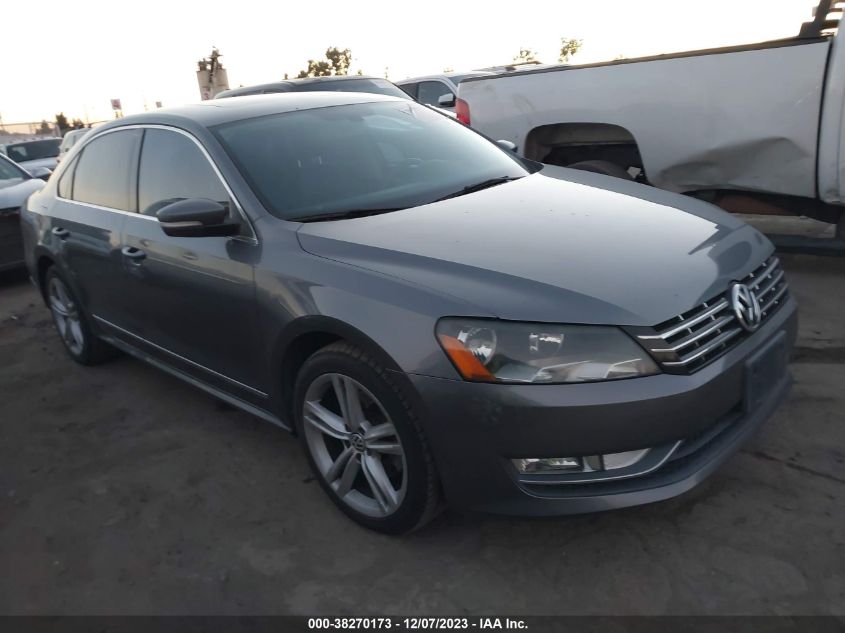 1VWCN7A31DC114686 2013 Volkswagen Passat 2.0L Tdi Sel Premium