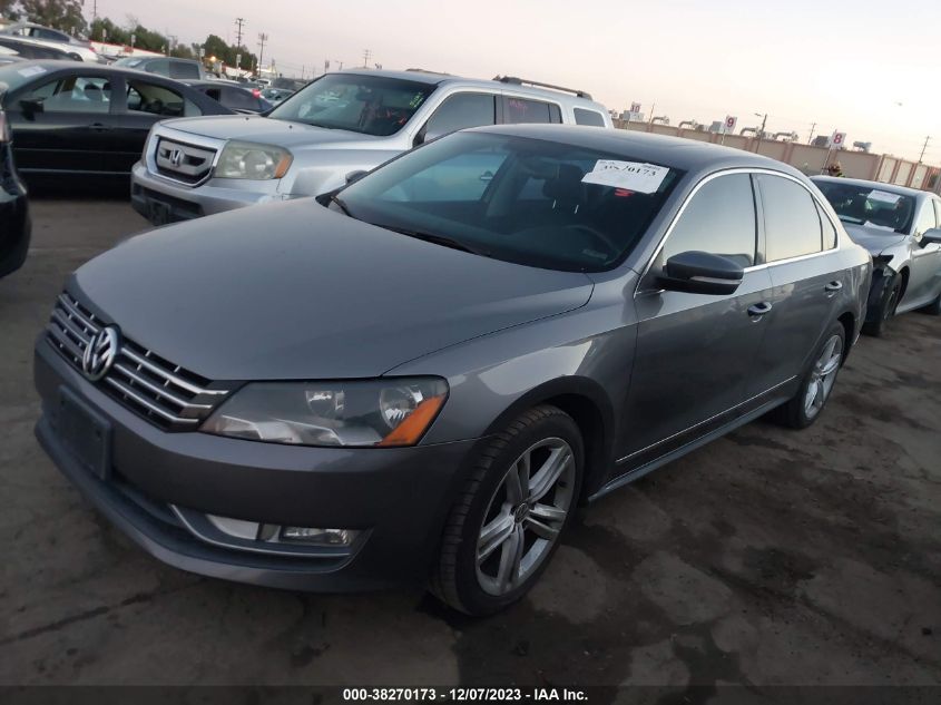 2013 Volkswagen Passat 2.0L Tdi Sel Premium VIN: 1VWCN7A31DC114686 Lot: 38270173