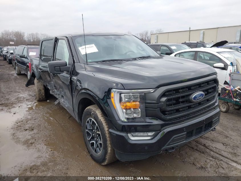 2022 Ford F-150 Xlt VIN: 1FTEW1EP4NFA45169 Lot: 38270209