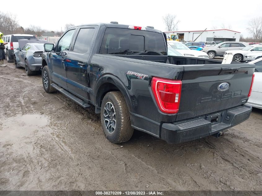 2022 Ford F-150 Xlt VIN: 1FTEW1EP4NFA45169 Lot: 38270209