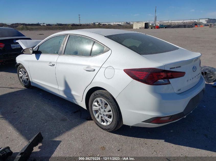 2019 Hyundai Elantra Se VIN: 5NPD74LF7KH442042 Lot: 38270225