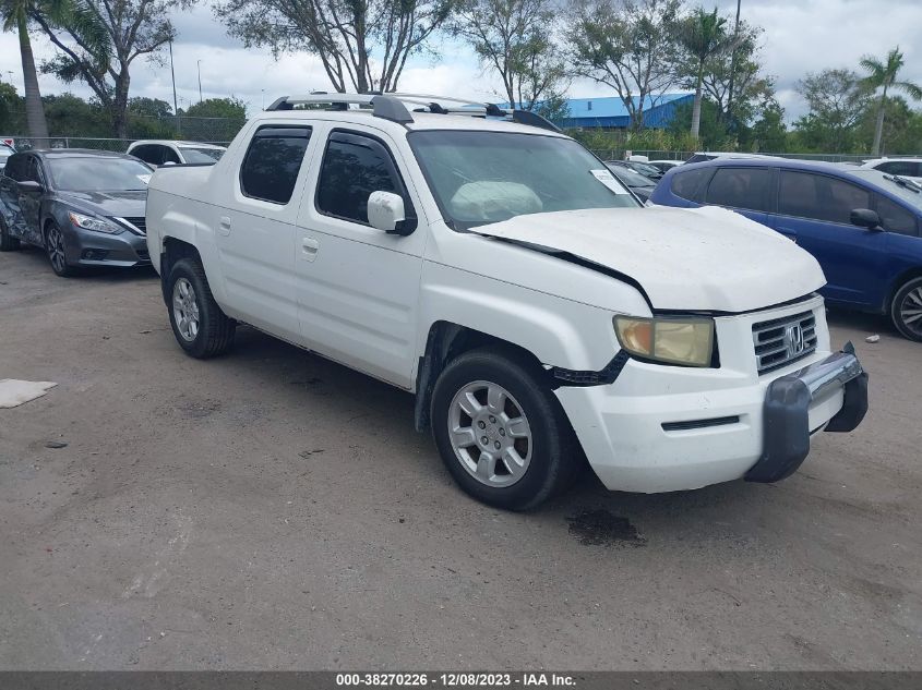 2006 Honda Ridgeline Rts VIN: 2HJYK16456H555846 Lot: 38270226