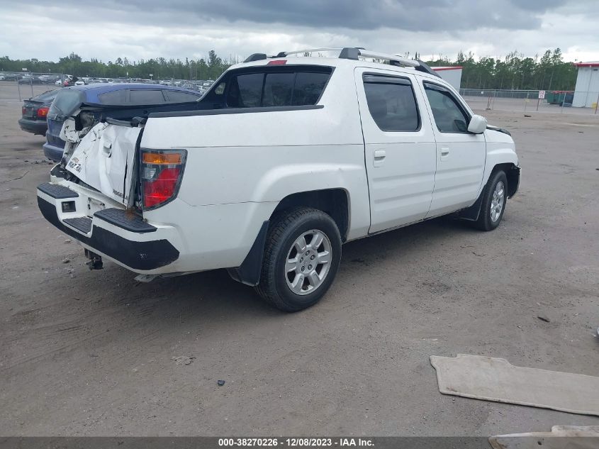 2006 Honda Ridgeline Rts VIN: 2HJYK16456H555846 Lot: 38270226