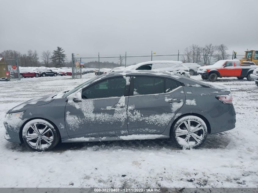 2021 Nissan Sentra Sr Xtronic Cvt VIN: 3N1AB8DV4MY299493 Lot: 38270407