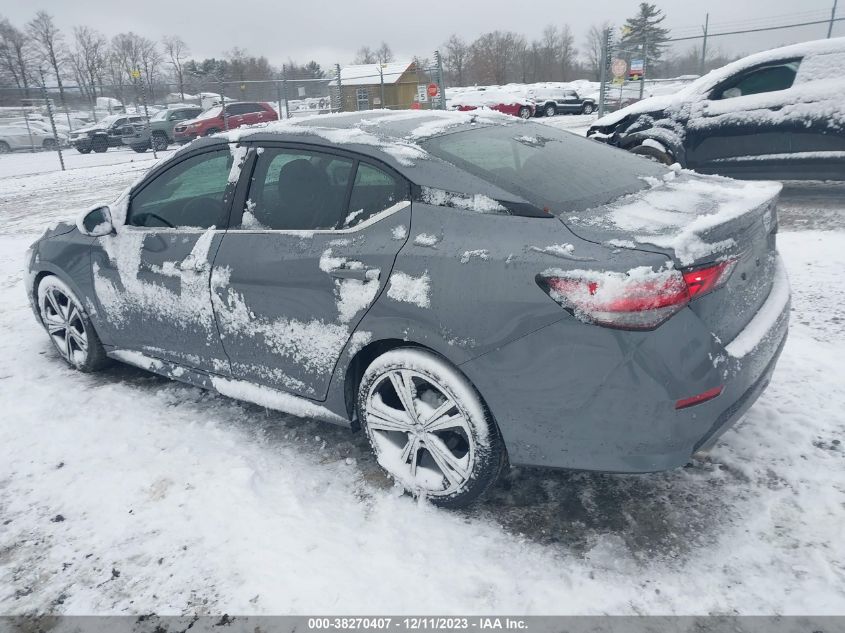 2021 Nissan Sentra Sr Xtronic Cvt VIN: 3N1AB8DV4MY299493 Lot: 38270407